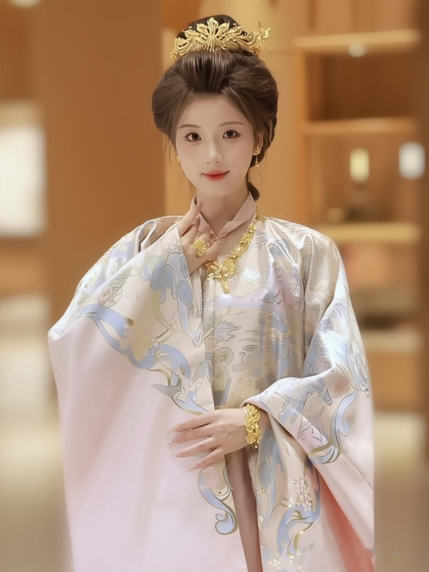 穿越时空的古典美人，优雅气质扑面而来