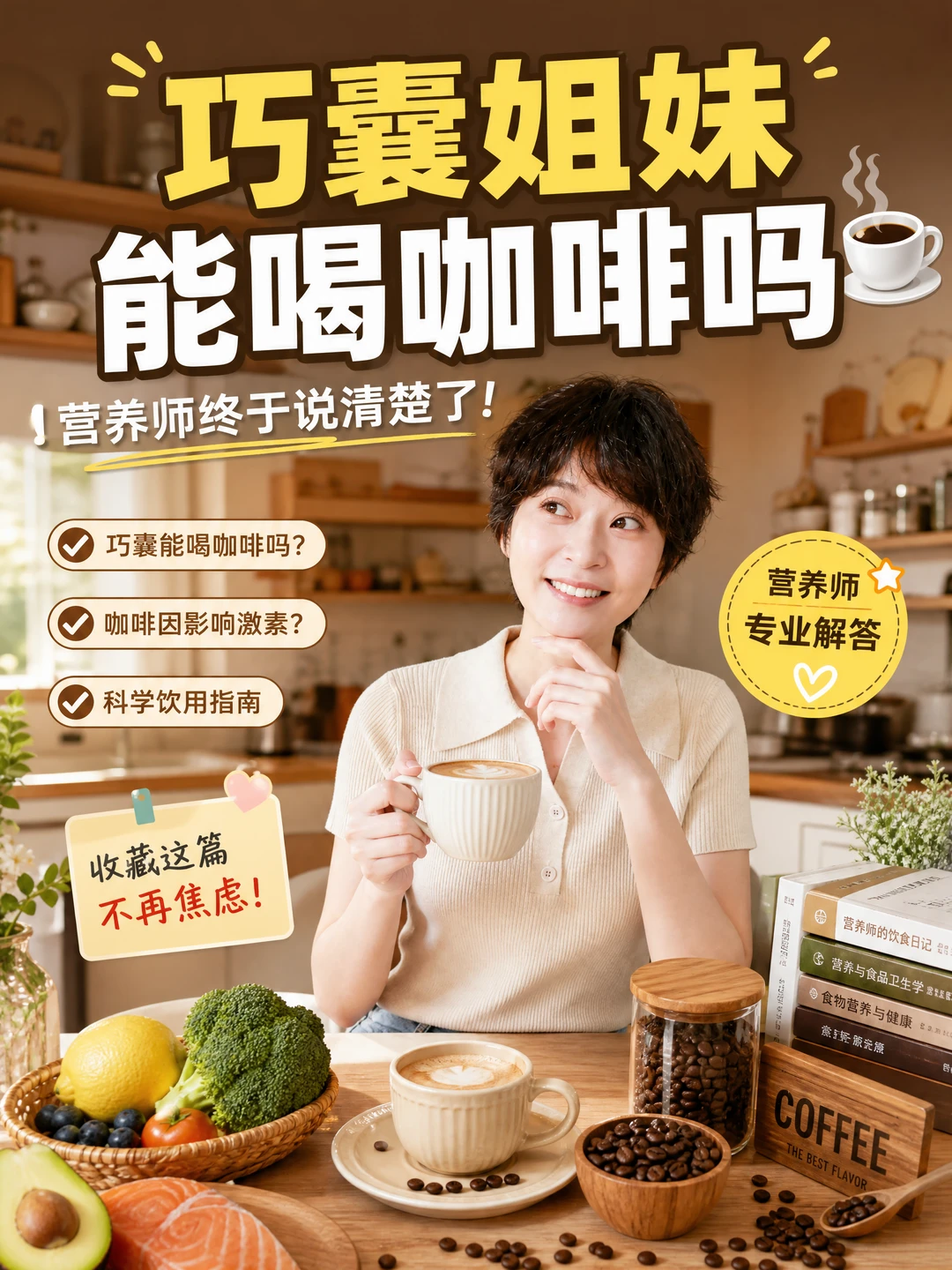 巧囊到底能喝咖啡吗☕️这下终于搞清楚了！