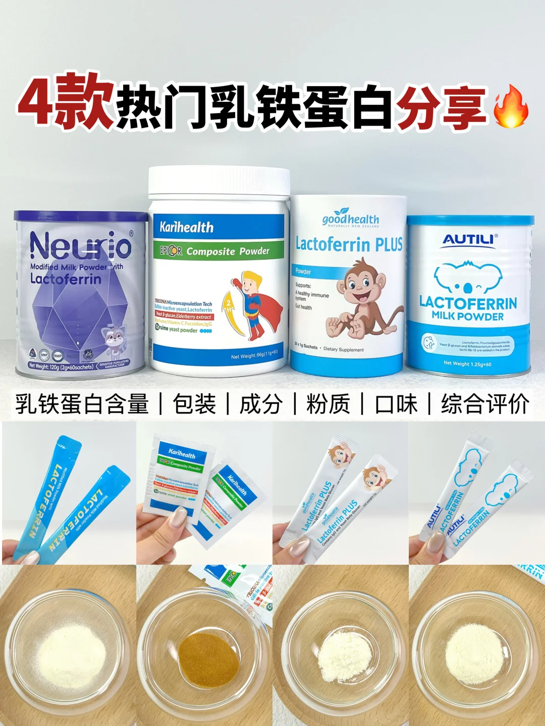 款脆皮宝乳铁蛋白分享！做好功课不踩坑！