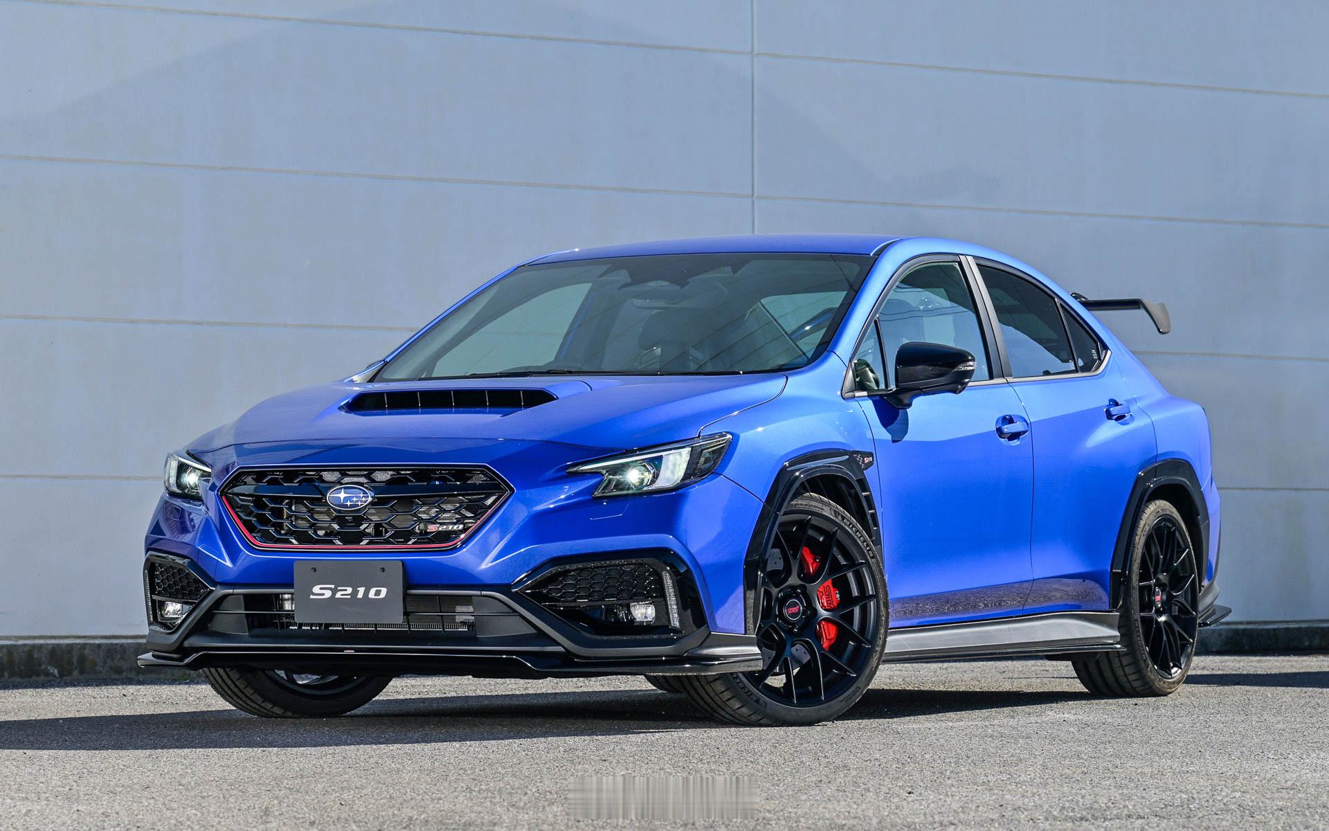 斯巴鲁S210原型车发布：S210基于日规WRX S4 STI Sport R 