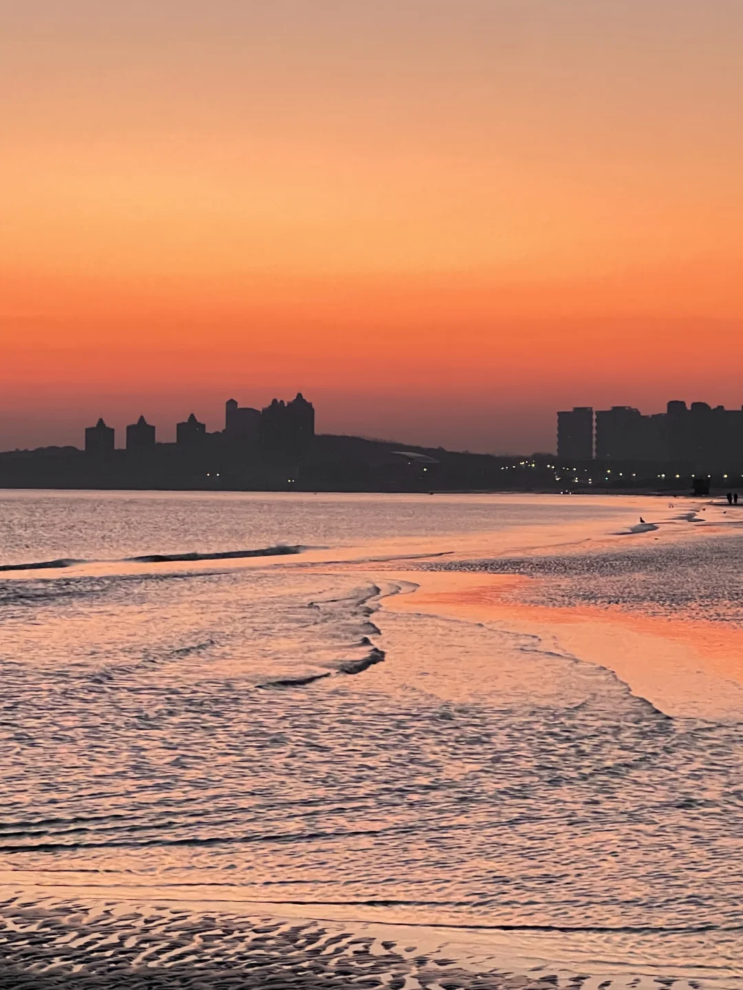 1.4号烟台日出实况（底部不红，凑合看）