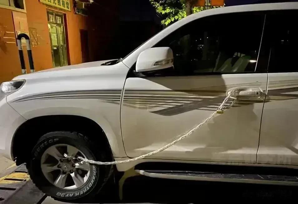 想偷我车，“门都没有”[大金牙]