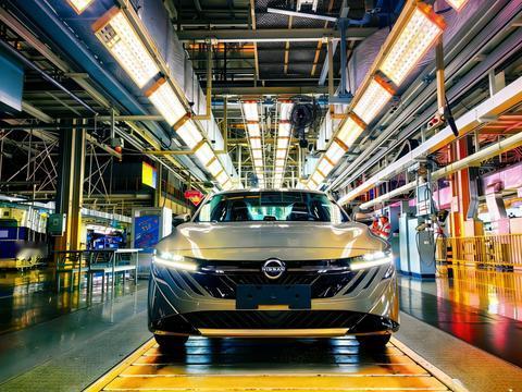 懂车之道讯近日，懂车之道快讯，东风日产全新轩逸已在花都工厂正式量产下线。