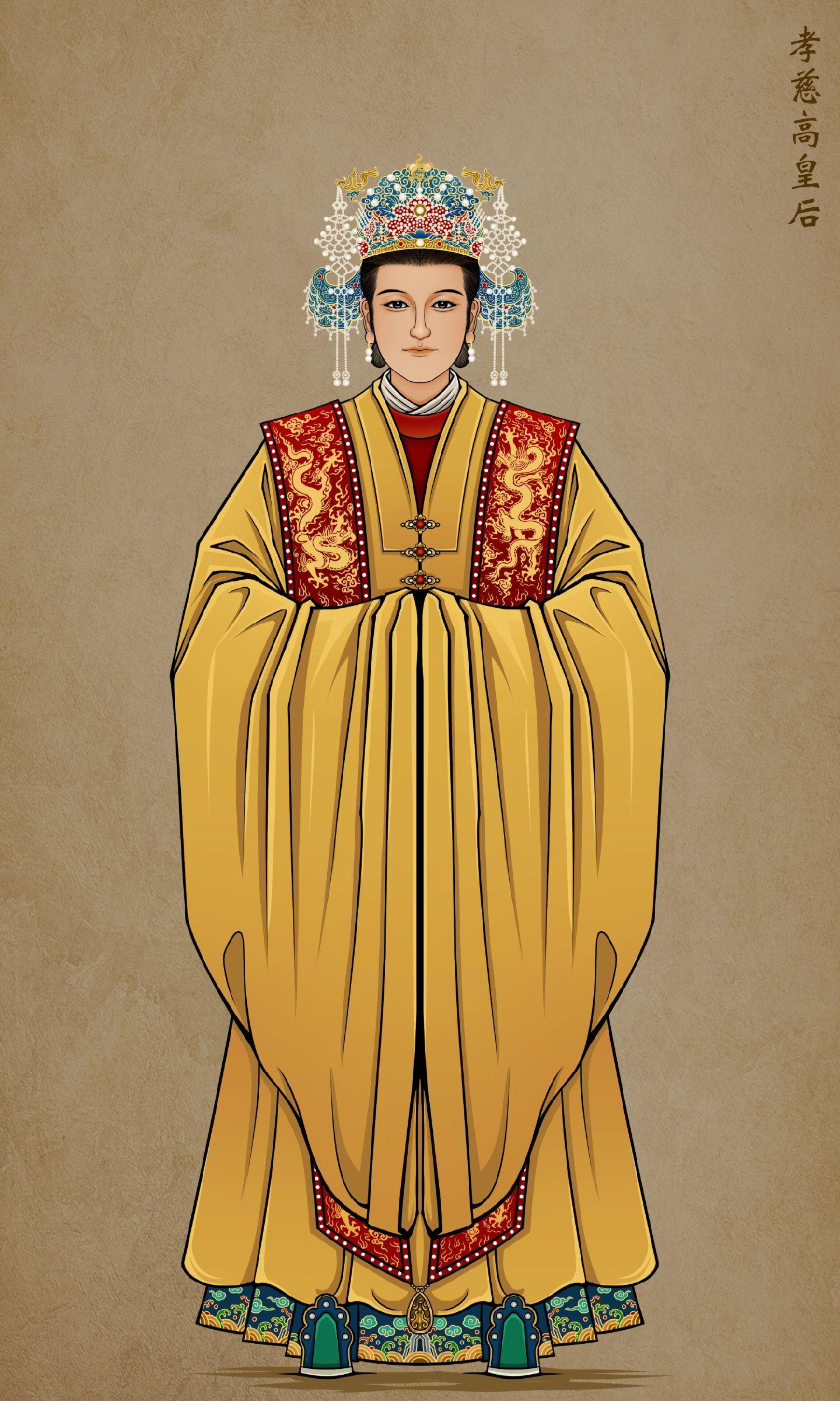 女子之表，母仪万世！明朝插画马皇后手绘