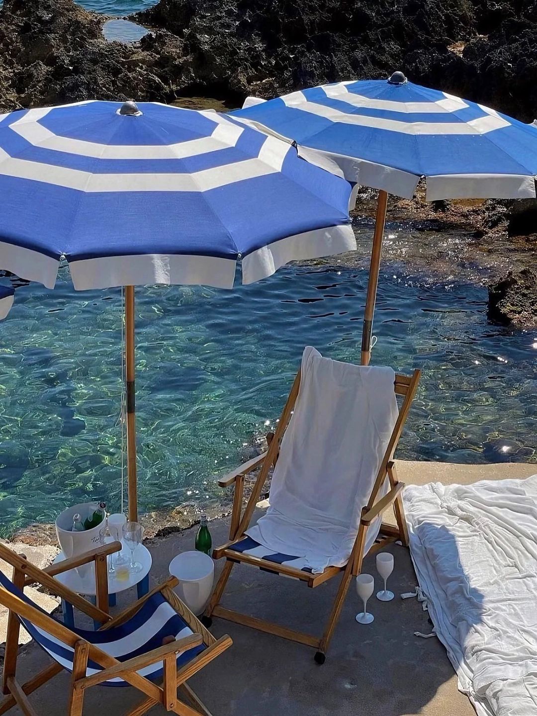 意大利⛱️找到capri最美海边浴场了！夏天冲呀