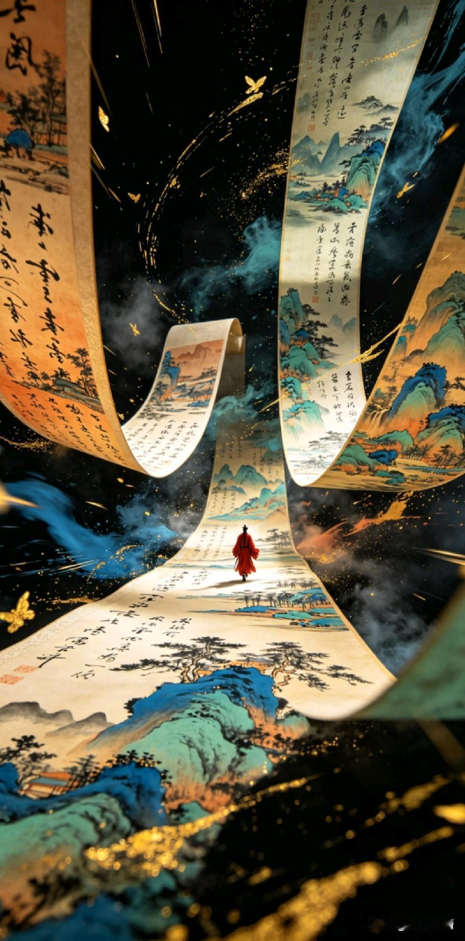 《天时如轮，地利如盘，人和如鼎》

乾坤有序运无常，山川有势脉绵长。
人心向背定