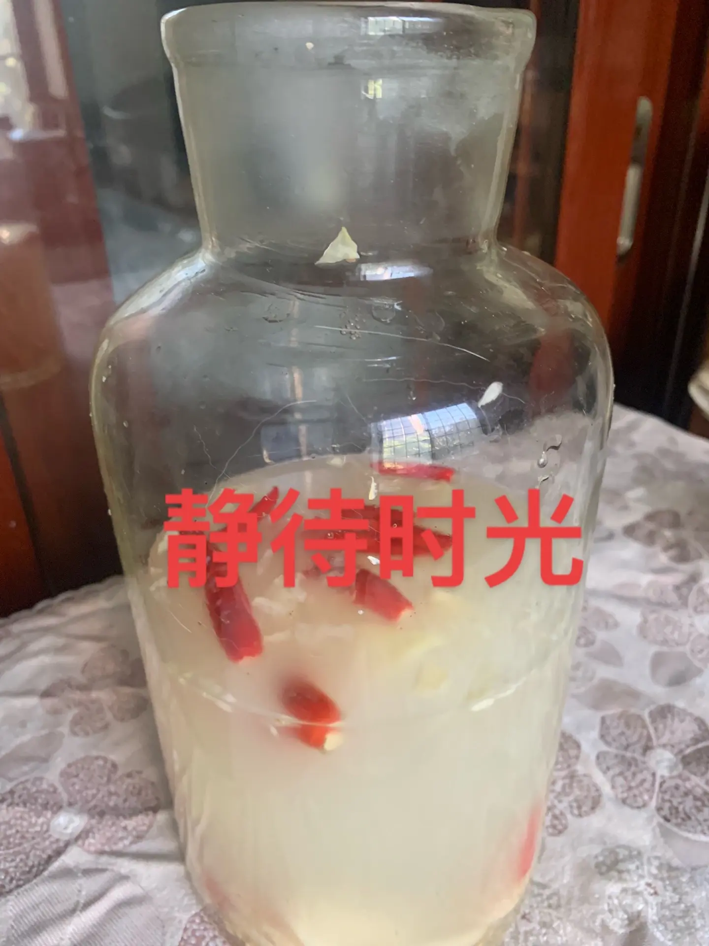 三天后就可以酸豆角炒肉了，做一个爱生活的人