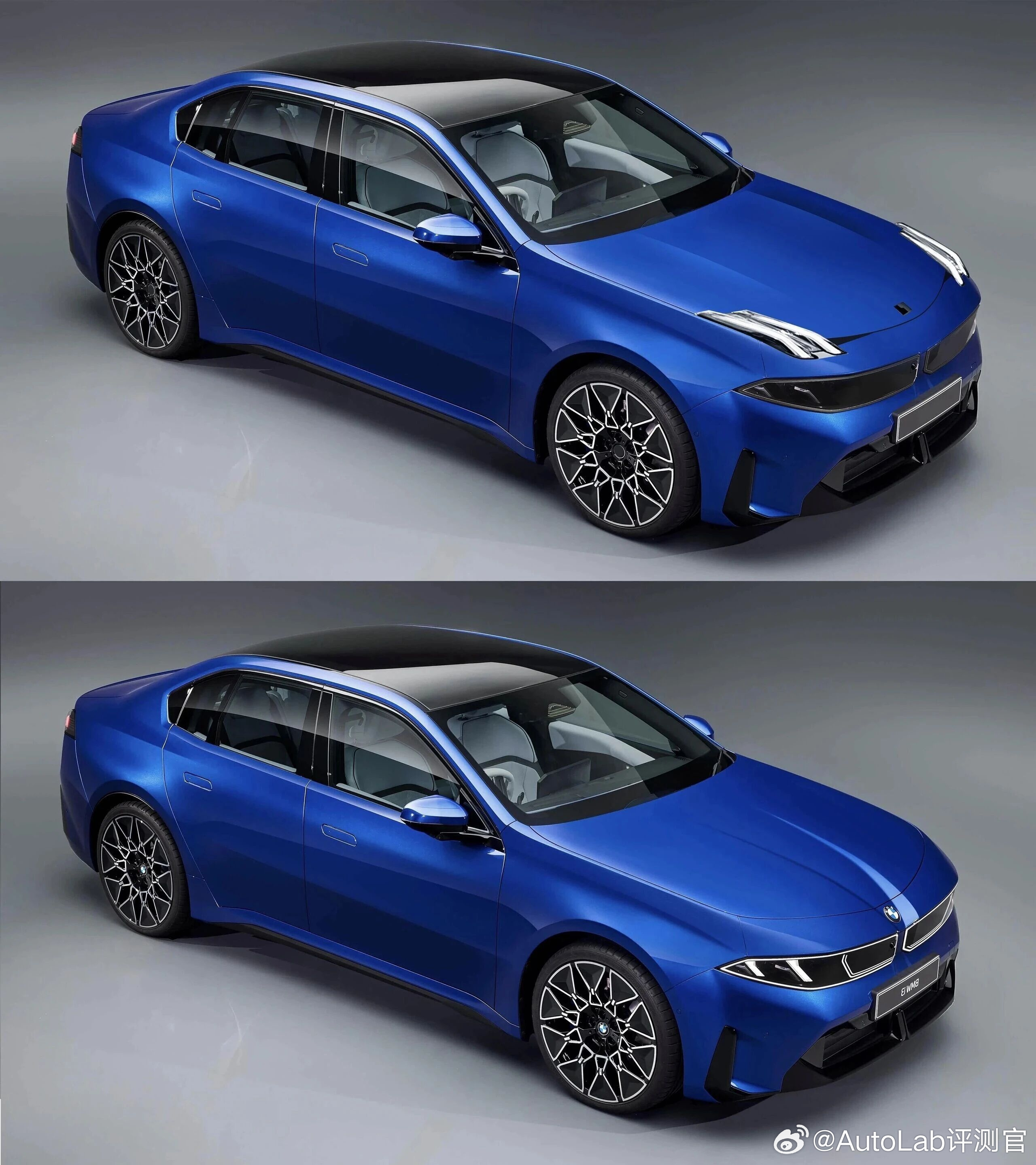 这是哪位大师的杰作，把领克03的日行灯，加到了宝马i3上你别说，还挺合身 