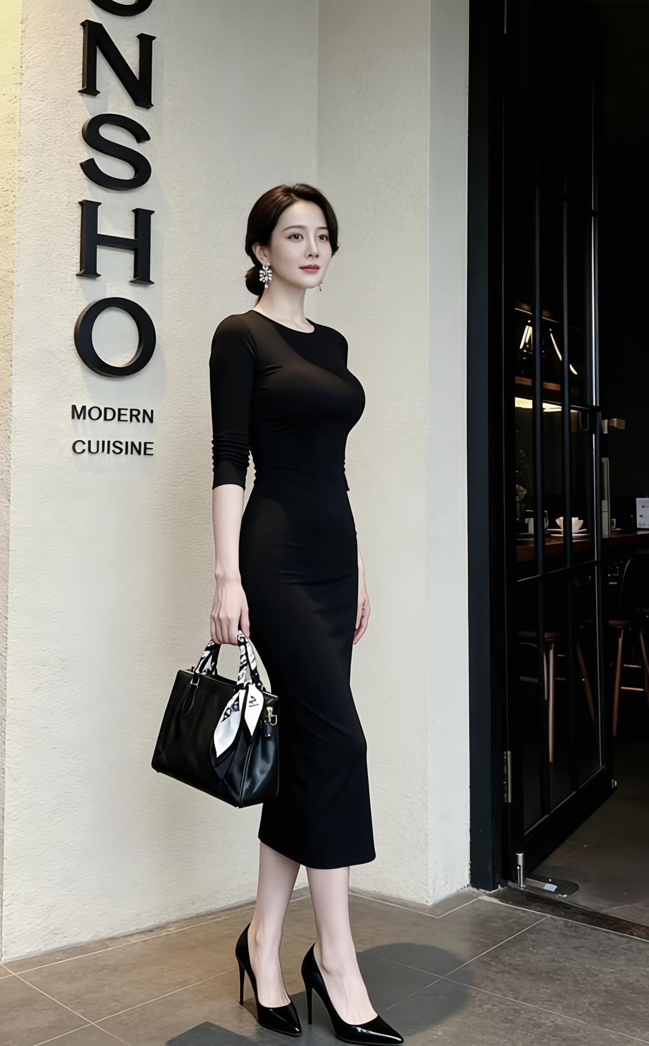 有气质的女人，从不会靠张扬夺人目光，而是自带一种沉静又舒展的气场。她们体态挺拔从