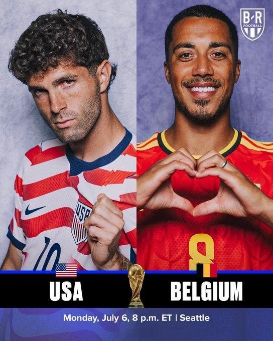 2014年世界杯16强赛经典对决的重演🇺🇸🇧🇪 世界杯