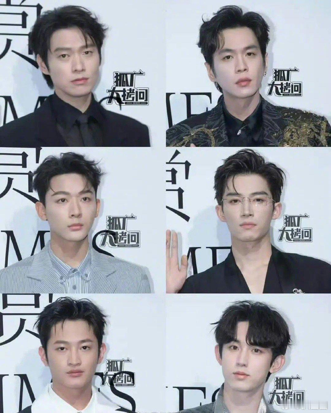 #栩栩华生时尚文化大赏#魏大勋、张若昀、张晚意、王星越、史彭元、郭俊辰怼脸生图怎