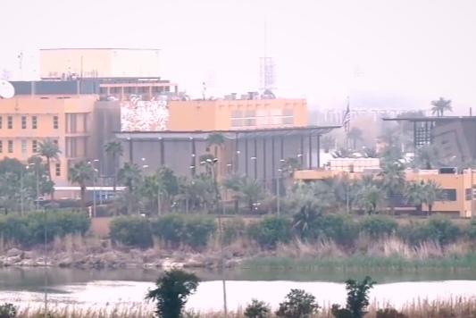 巴格达上空很热闹，美国使馆自己动手了

当地时间16号天刚蒙蒙亮，巴格达那边的动