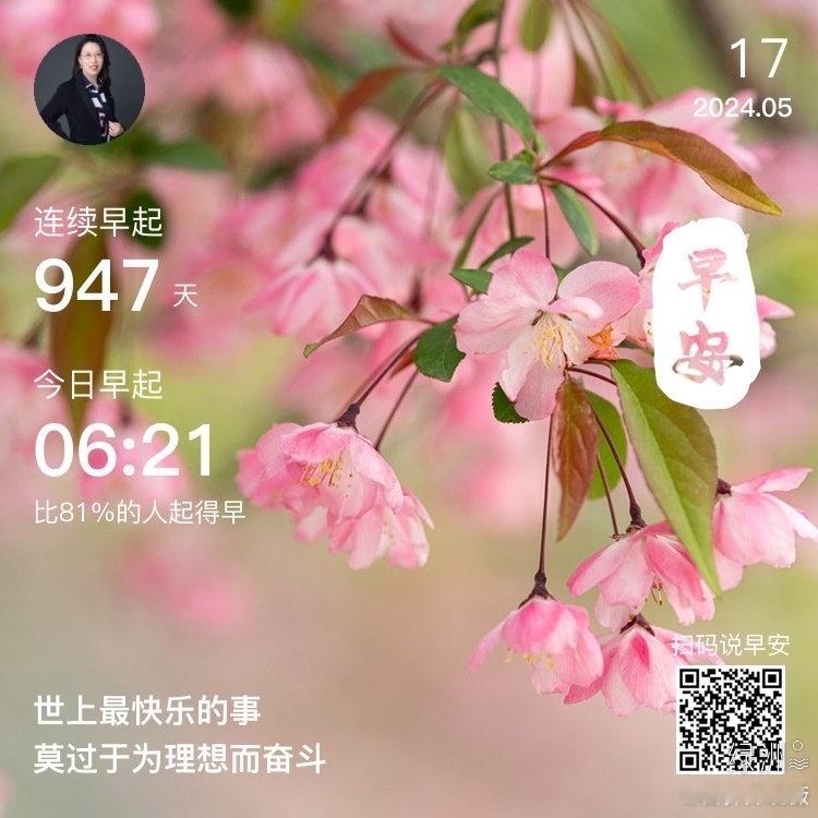 #早安#世界上最快乐的事莫过于为理想而奋斗 