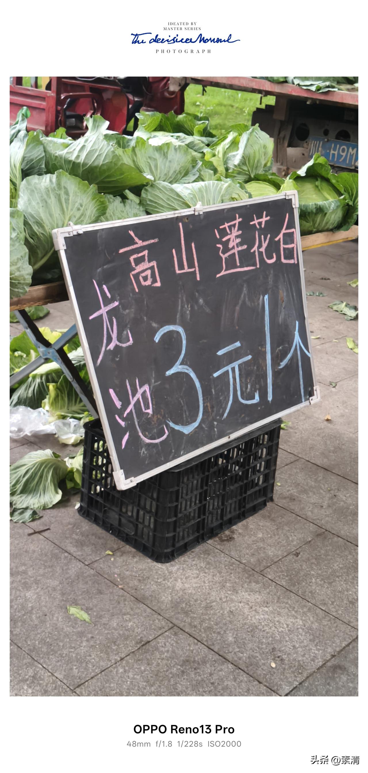 看看这是啥？当真是白菜价？一大车莲花白，3块钱一个，如此便宜却还是无人问津！原因