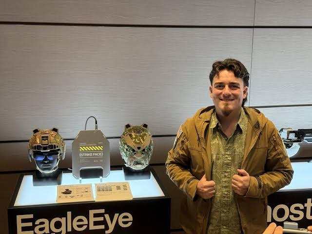 美国安杜里尔去日本开子公司，还为展出的“鹰眼”(EagleEye)混合现实抬头显