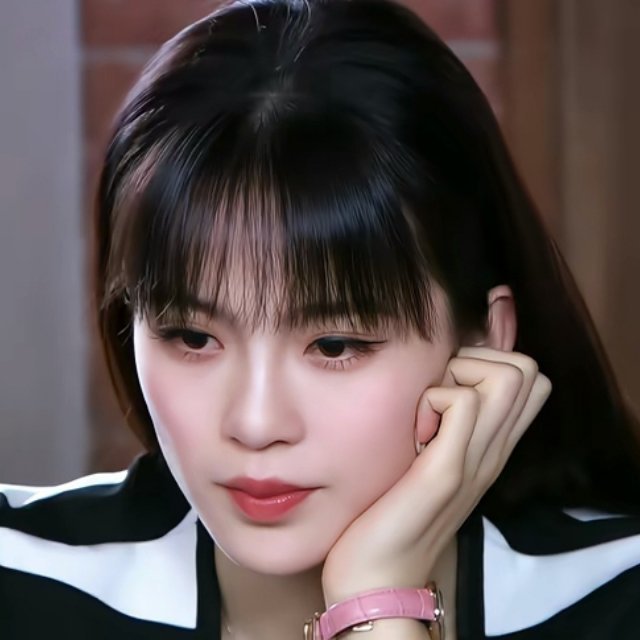 因为爱情有奇迹安琪媛头像早期真的是清纯小白花好美 