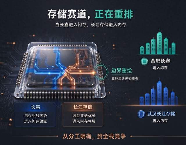合肥长鑫也要做闪存！国产存储格局要变天？