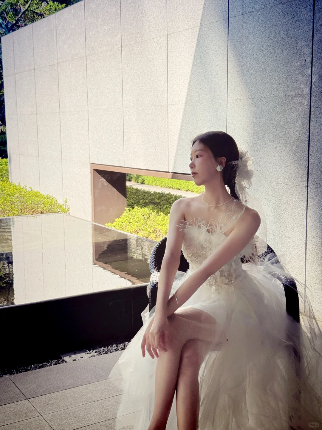 婚纱和古早滤镜真的太搭啦