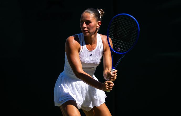 大美女科斯秋克女厉害了！晋级温网8强！

刚刚结束的2026年温网女单第4轮，赛