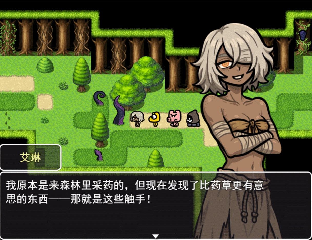正经触手 友善欧克 还有讲道理的哥布林 可以凑个三幻神了 ​​​