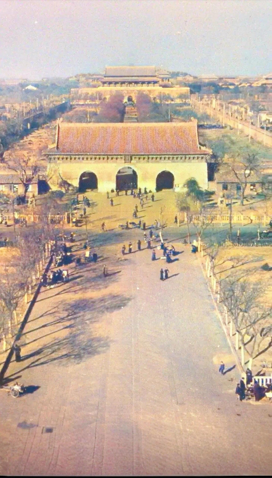 100年前的天安门广场 ​​​