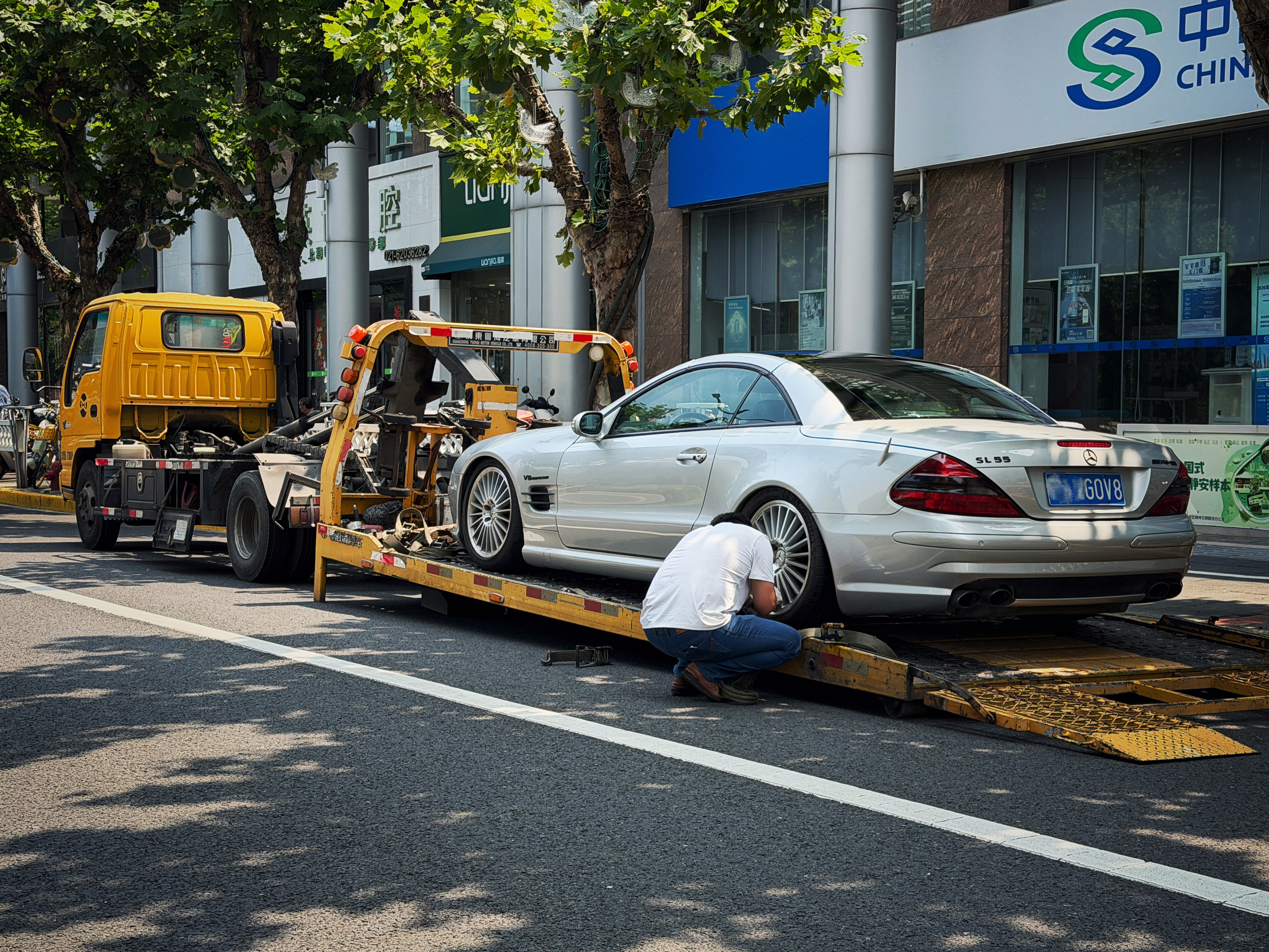 熟悉的画面，快点好起来 欣哲频道sl55amg