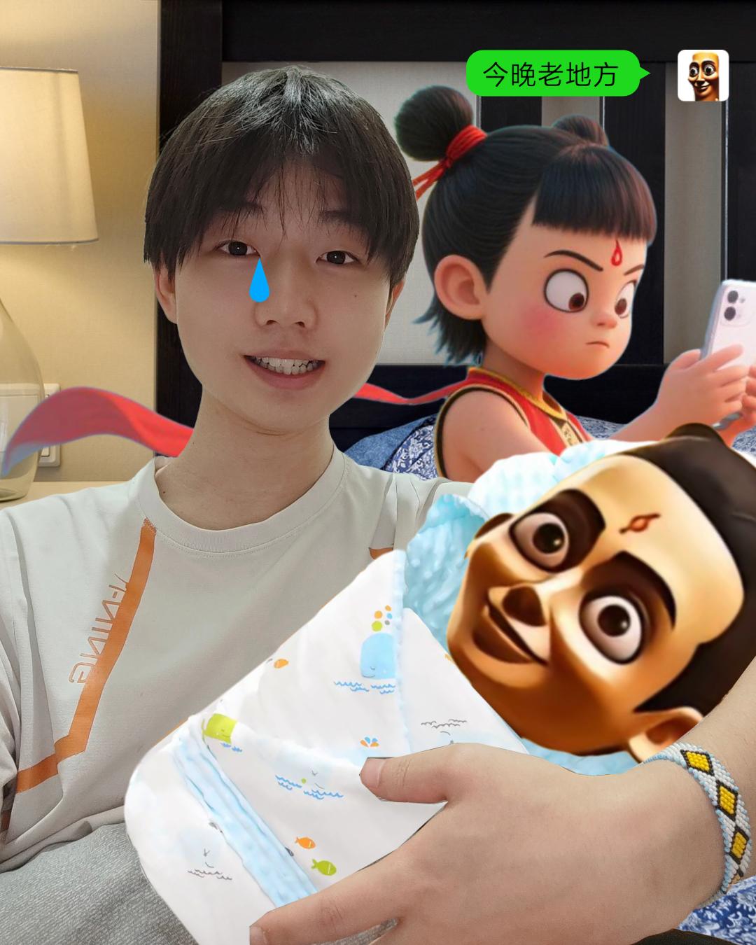 看着怀中那爱的结晶我知道这一切都是值得的，即便有时候得不到你的理解我也...