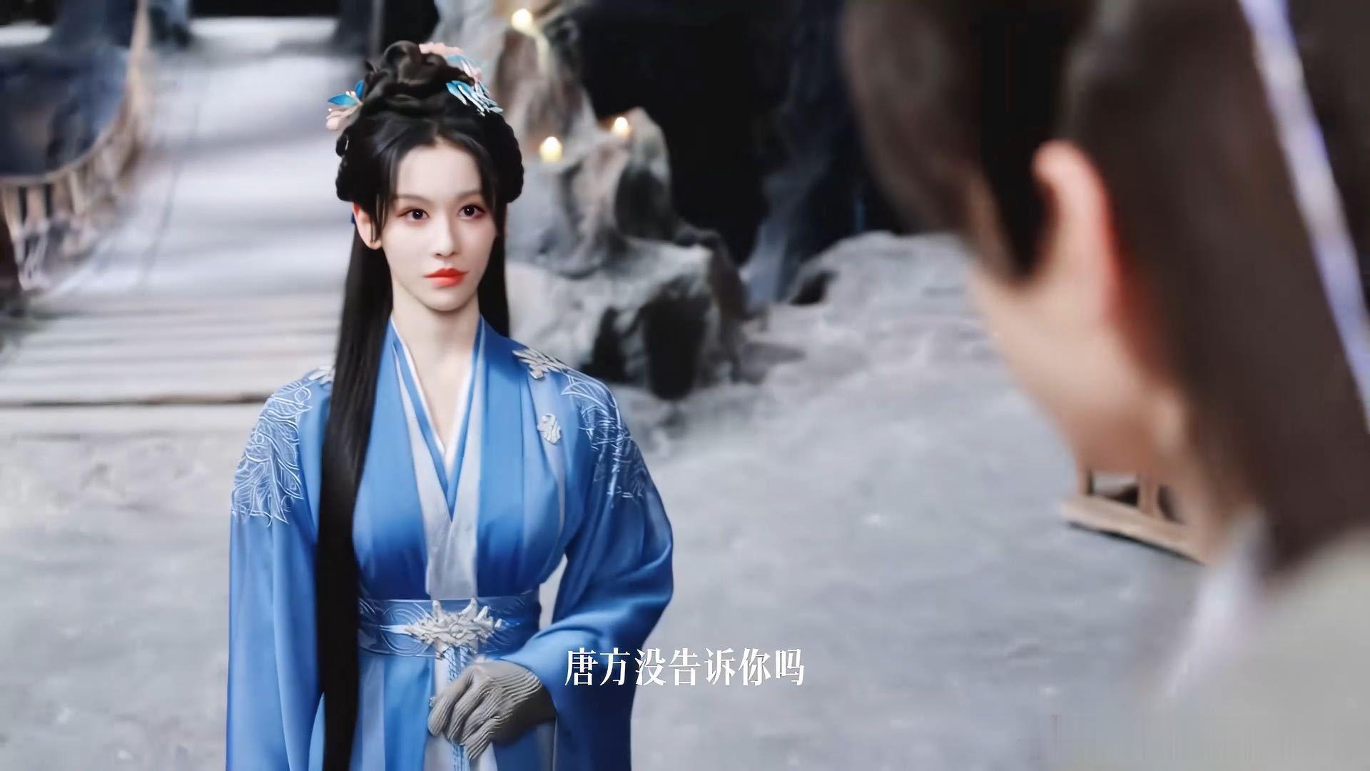 赴山海张祎格出道后首部作品 《赴山海》里张祎格的古装扮相美，打戏虽短却尽显功底，