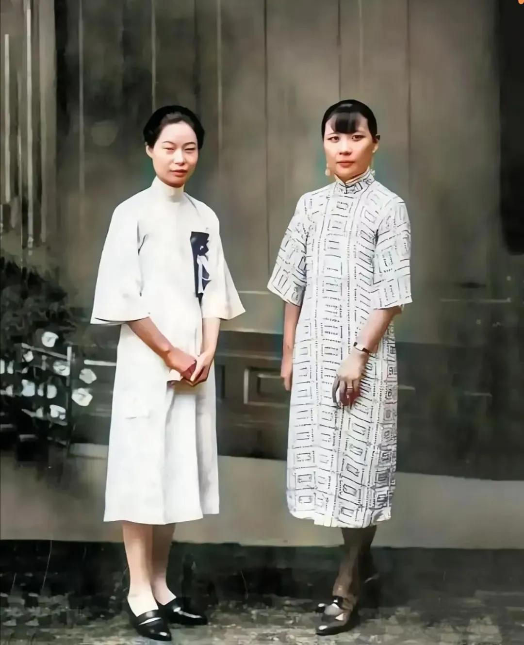 1931年，宋美龄和郭德洁，留下的一张合影，郭德洁的名字想必很多人都比较陌生，然