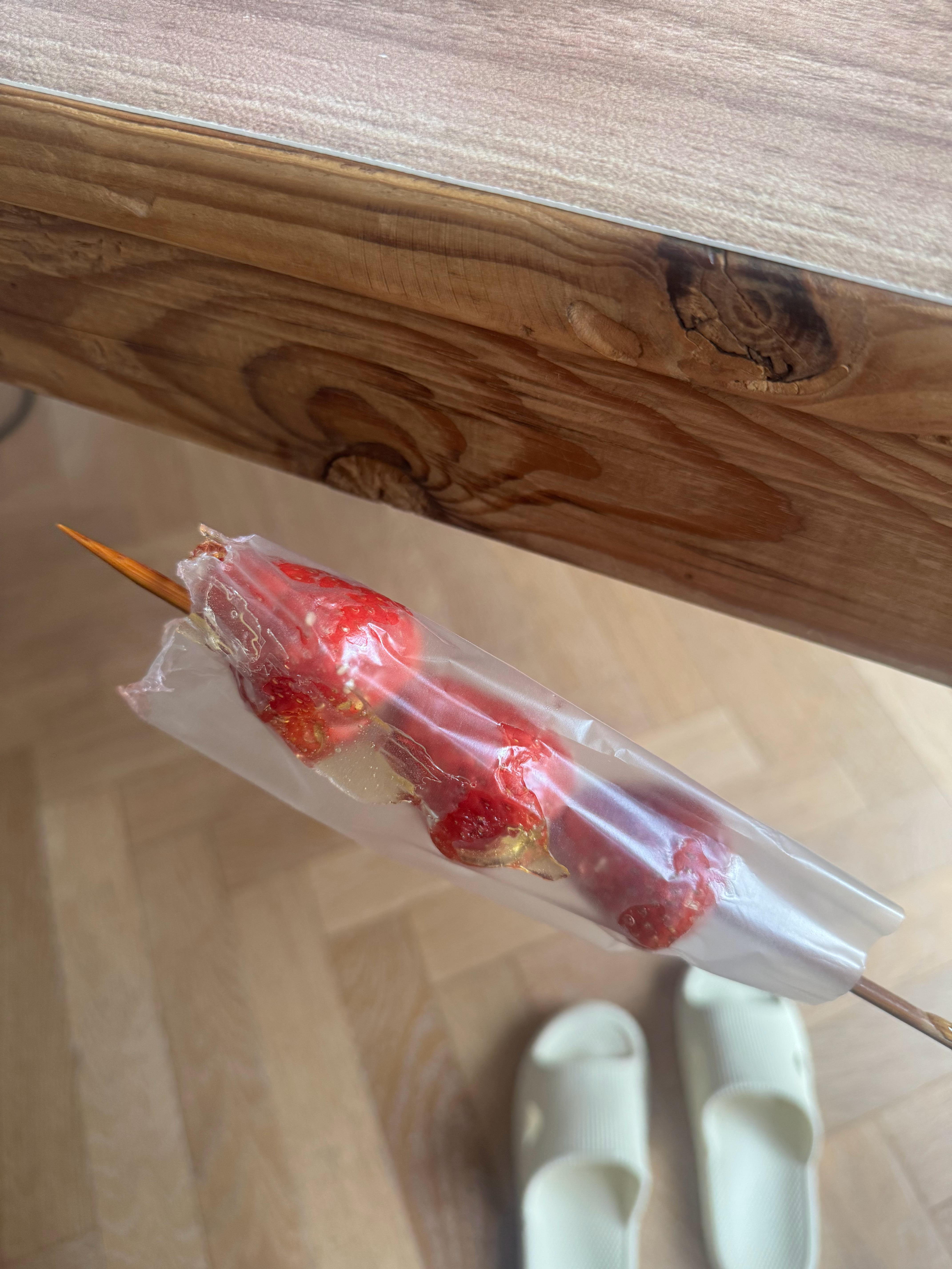 野栗香草莓冰糖葫芦夯爆了 