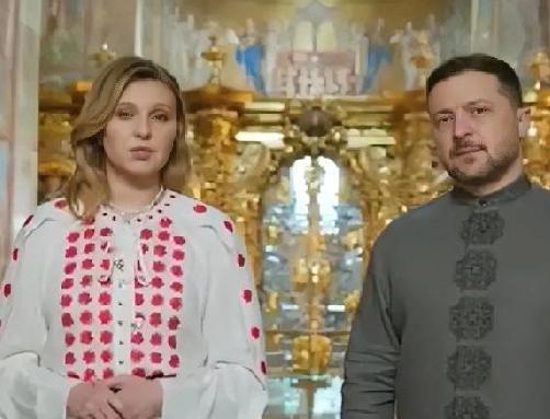 泽连斯基和夫人祝愿乌克兰人复活节快乐
今天，乌克兰人不仅相信奇迹，而且每天都用自