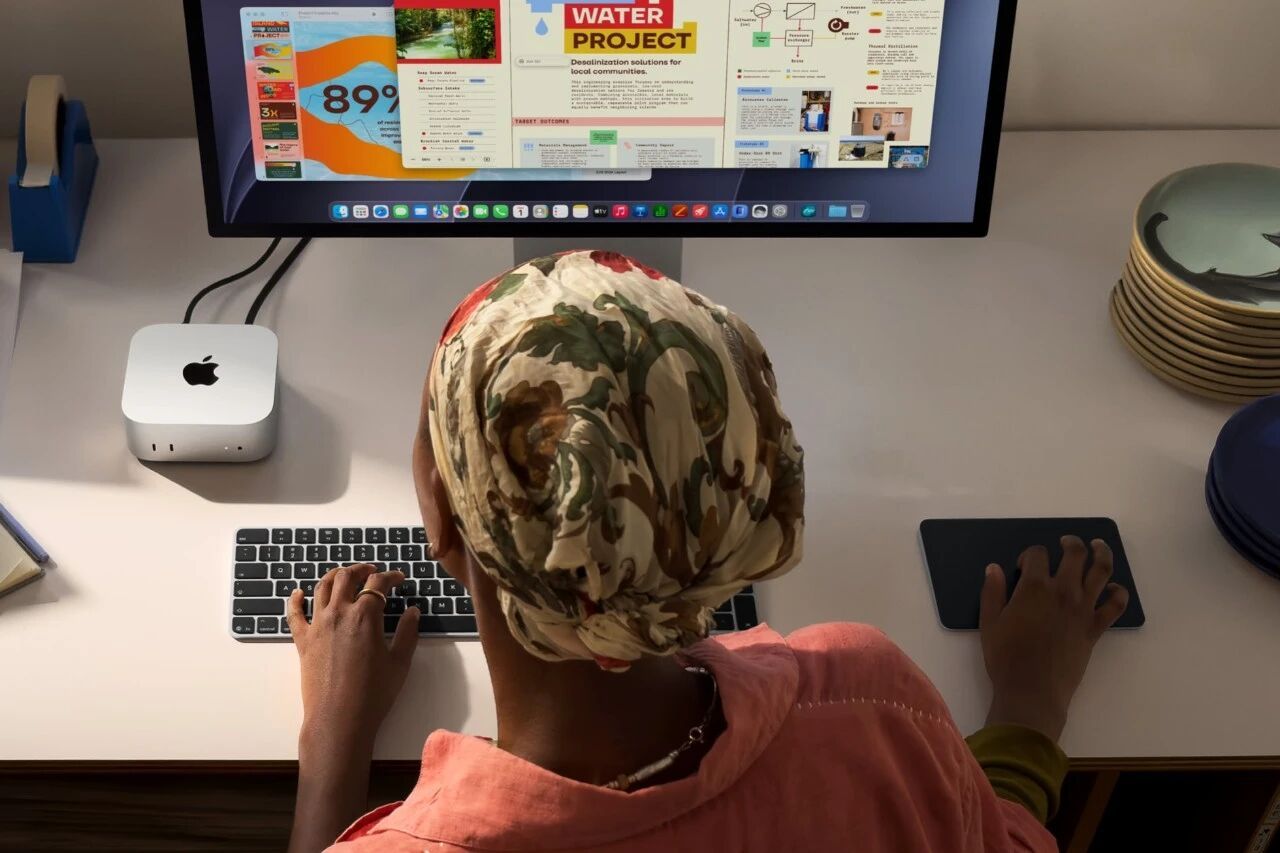 三台新Mac算力串并联，是不是就是一台小米AI Cube 了苹果发布两款Mac新