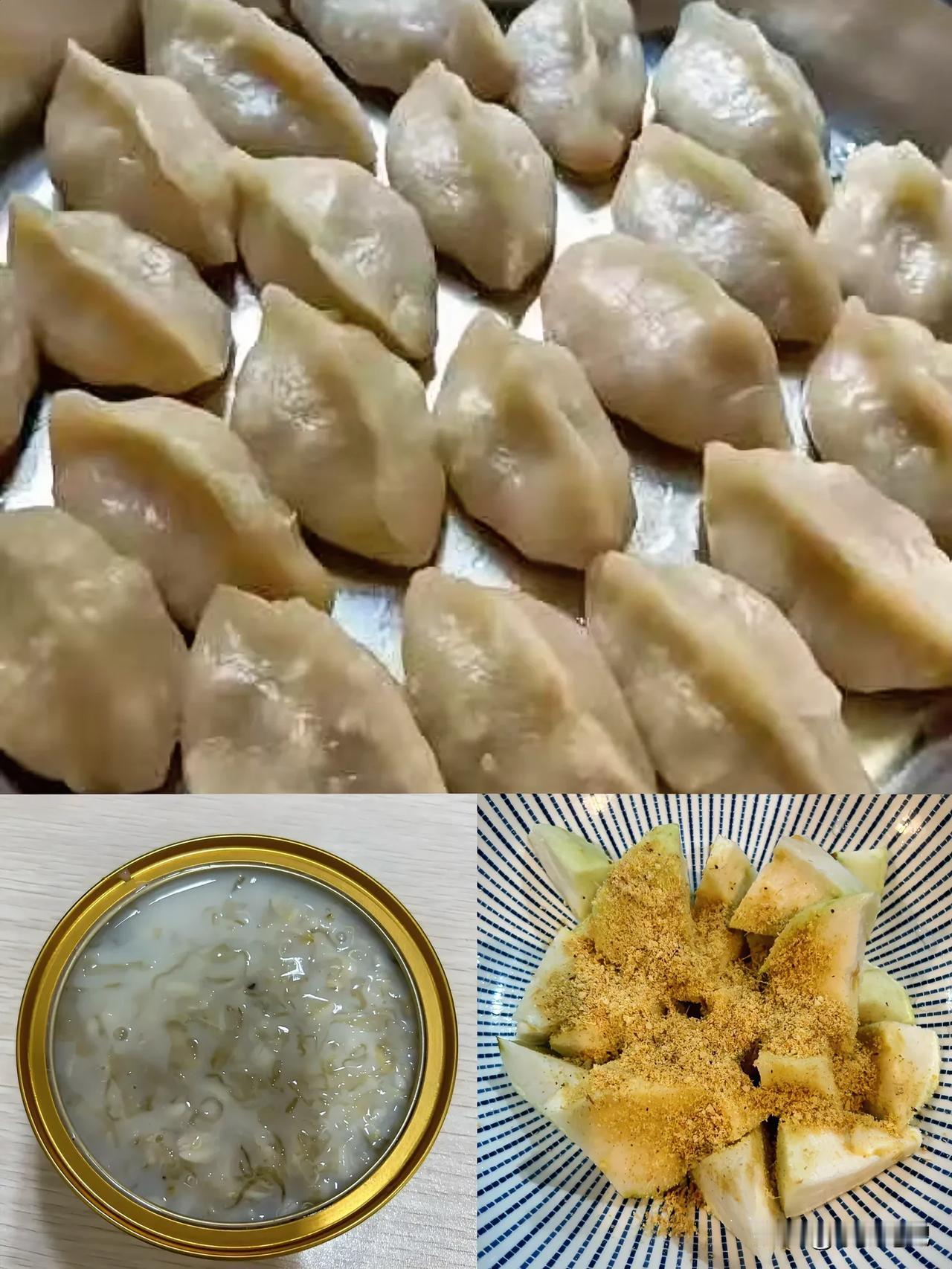 #每日三餐打卡#
生活明朗，万物可爱
今日份早餐是蒸饺+燕窝粥+番石榴
开心满足