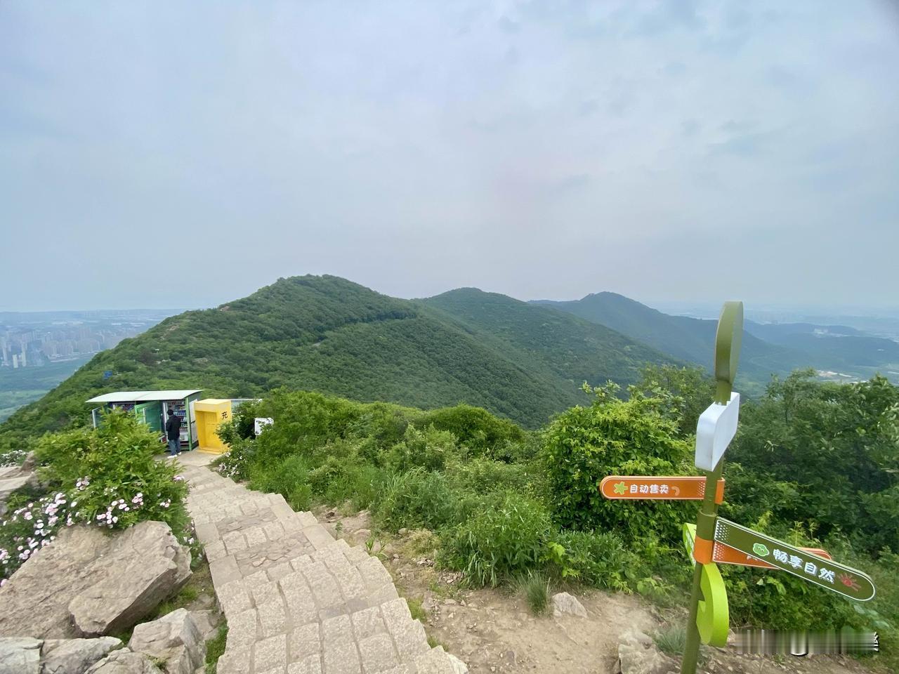耗时50分钟，我与夫人从绝望坡攀登至大阳山的第二高峰俯象峰，再度体验了一把登上泰