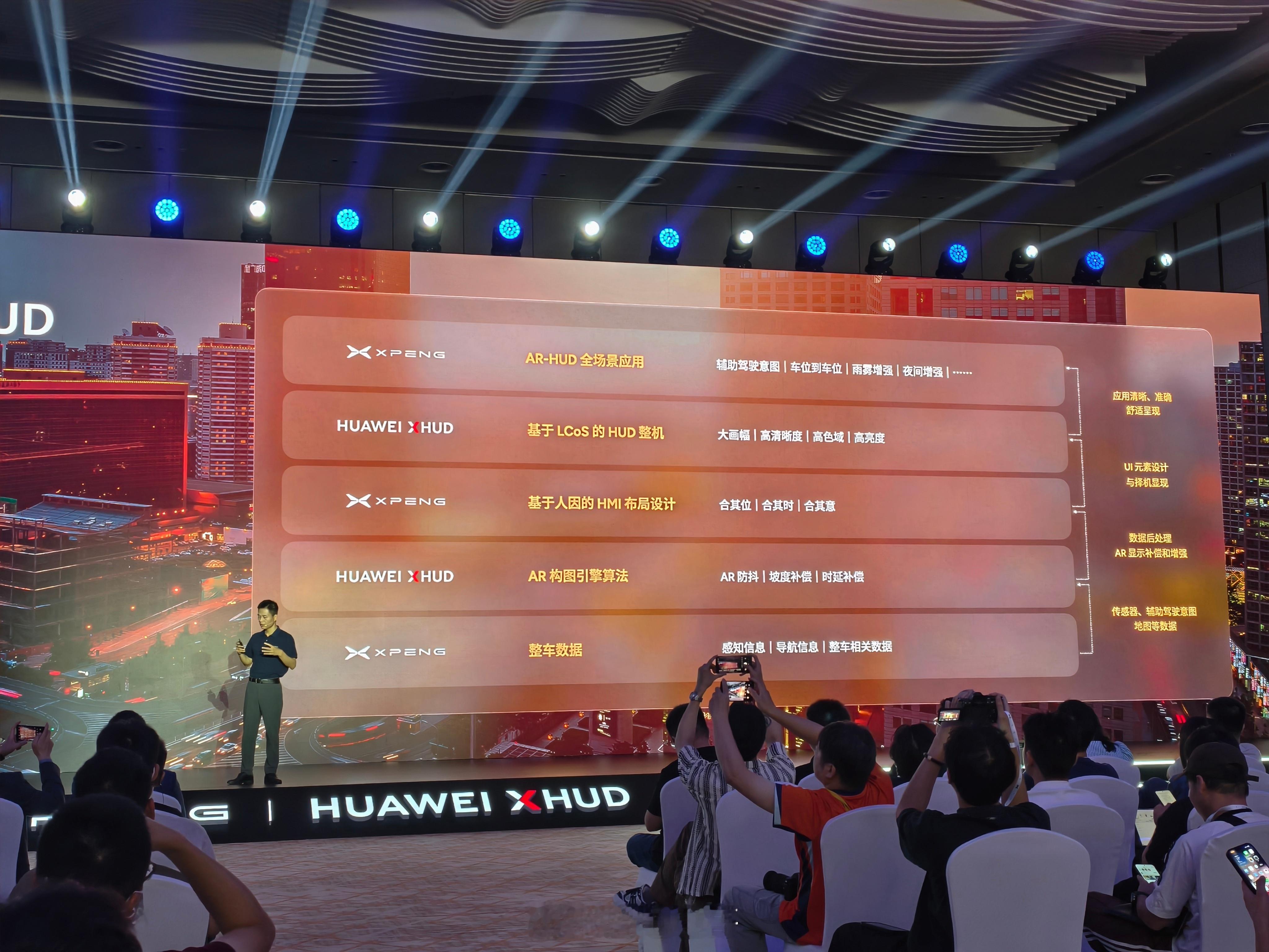 接上一条，有人问既然是用华为的AR-HUD，那和小鹏联合打造的发力点在哪？其实看