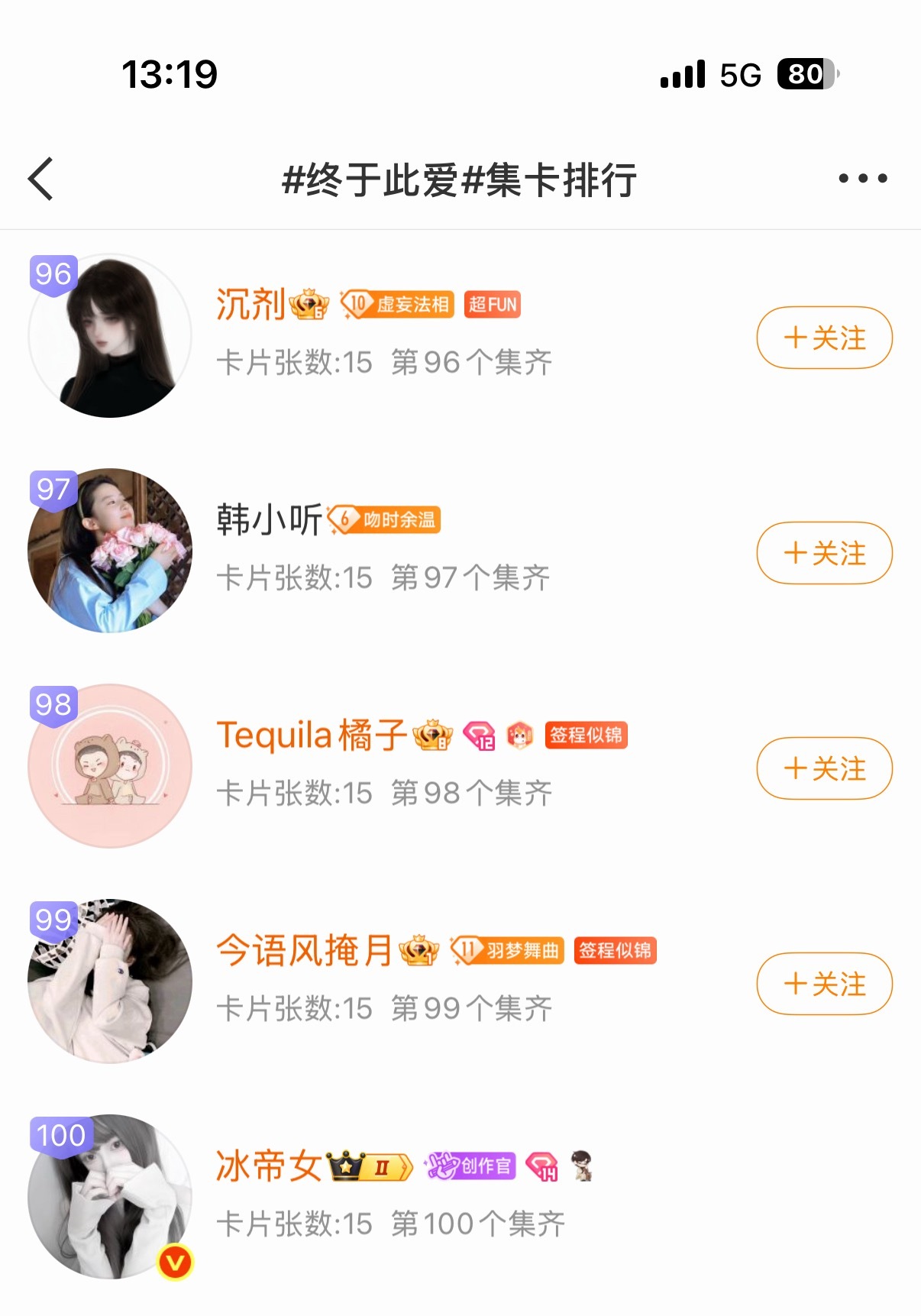 光与夜之恋陆沉  哇偶 刚好第100个集齐 