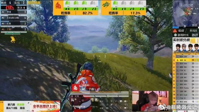 AG单局12淘汰吃鸡花花十夺MVP💥AG整体的竞技状态真的越来越好，团队配合也