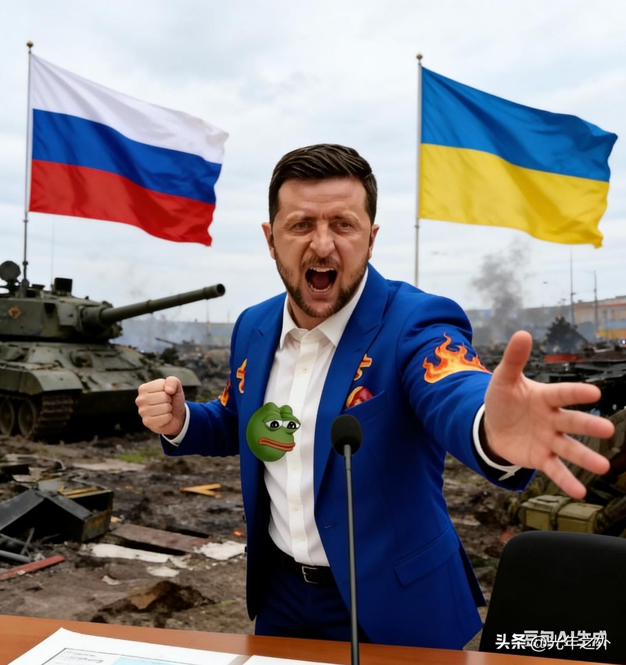 急寻和平！泽连斯基赴美谈判，乌克兰已无退路
 
局势急转直下，泽连斯基匆匆派团赴