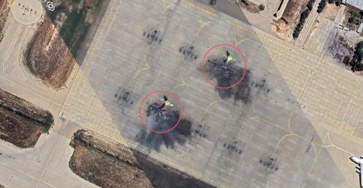 以色列下手比美国凶狠，卫星都拍出来了，以色列空袭伊朗德黑兰机场，设拉子机场。伊朗