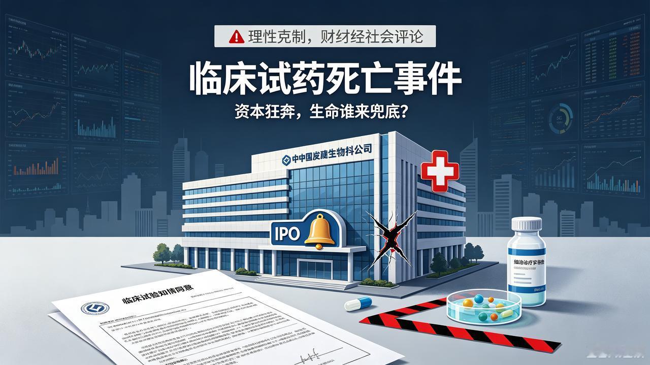 临床试验受试者死亡，药企董事怒怼记者“滚开”！冲刺港股IPO的易慕峰陷舆论风暴