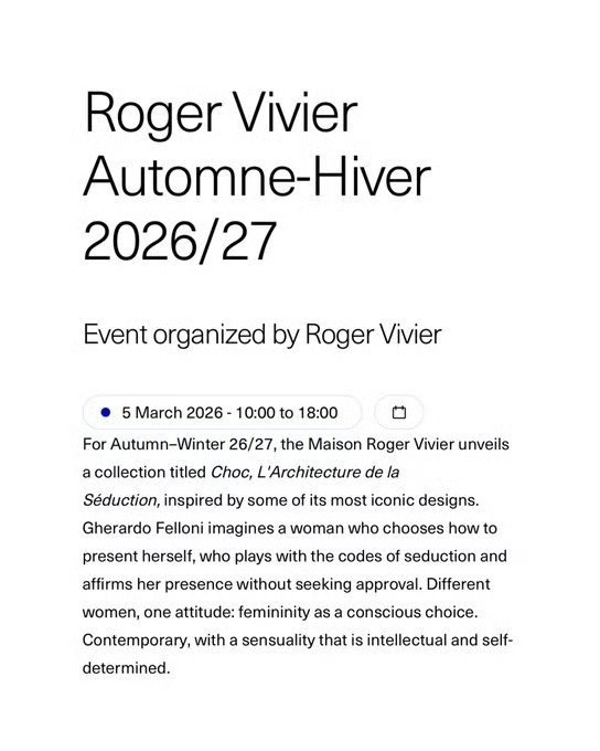 黄礼志巴黎时装周来了，将作为全球品牌大使出席RV3月5日的秋冬系列发布会📆3月