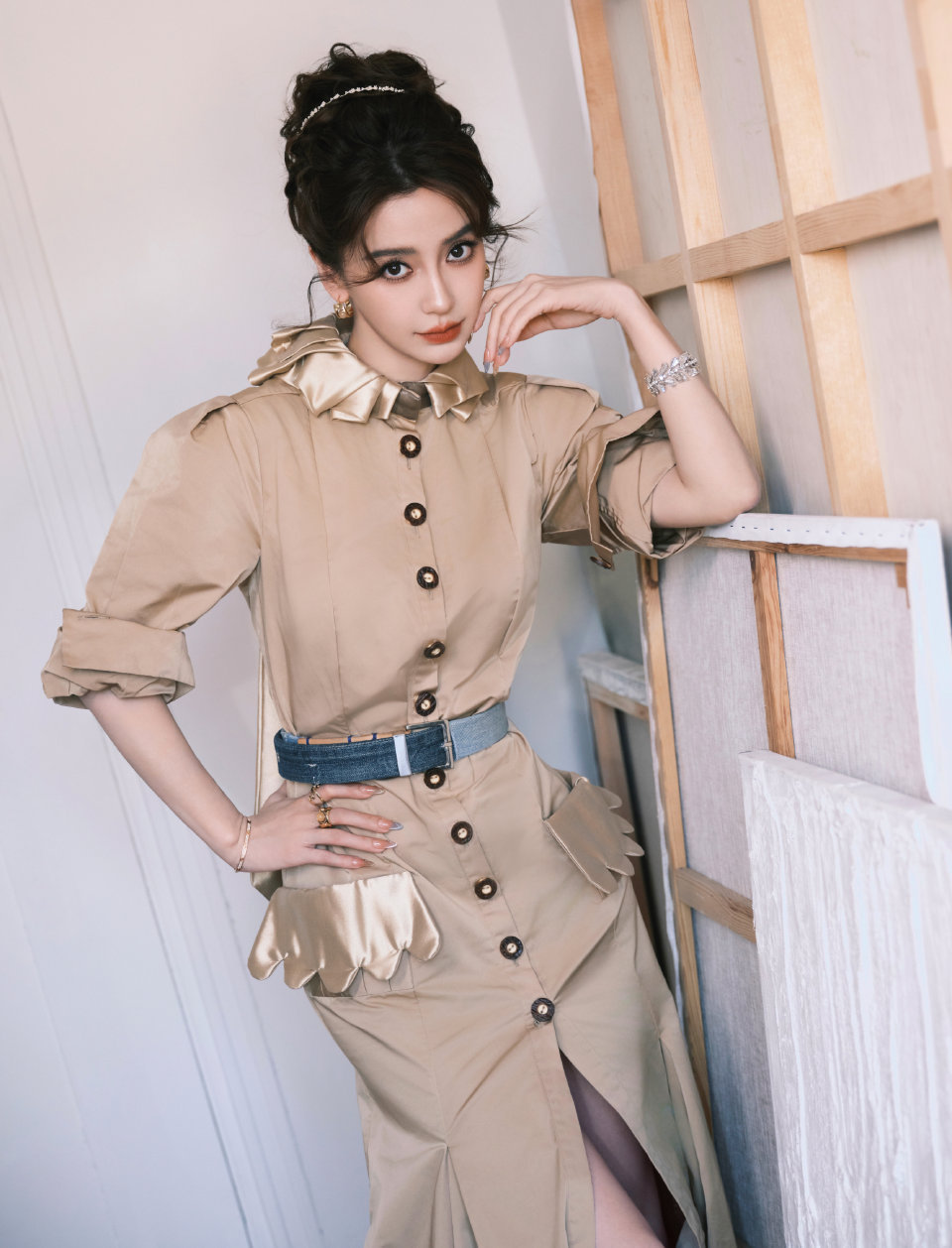angelababy 🥟angelababy听喜欢的人说晚安，就像是天上的星星