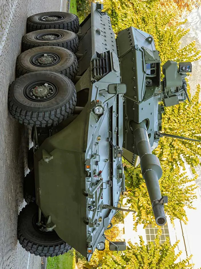 半人马座Ⅱ 轮式装甲车，蛮有个性的存在，CENTAURO II MGS 120，