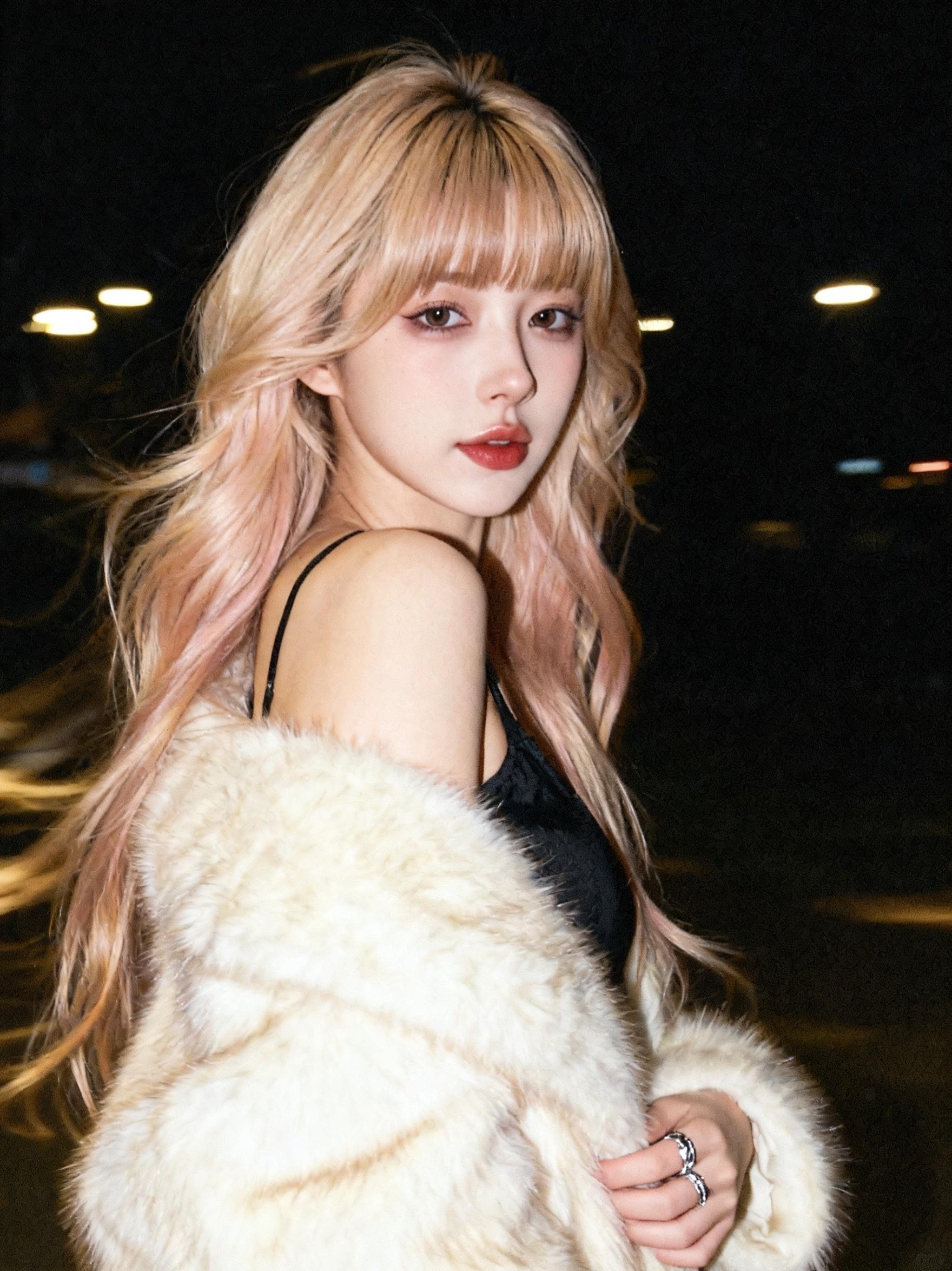 复古胶片氛围 夜拍 氛围感 ootd穿搭