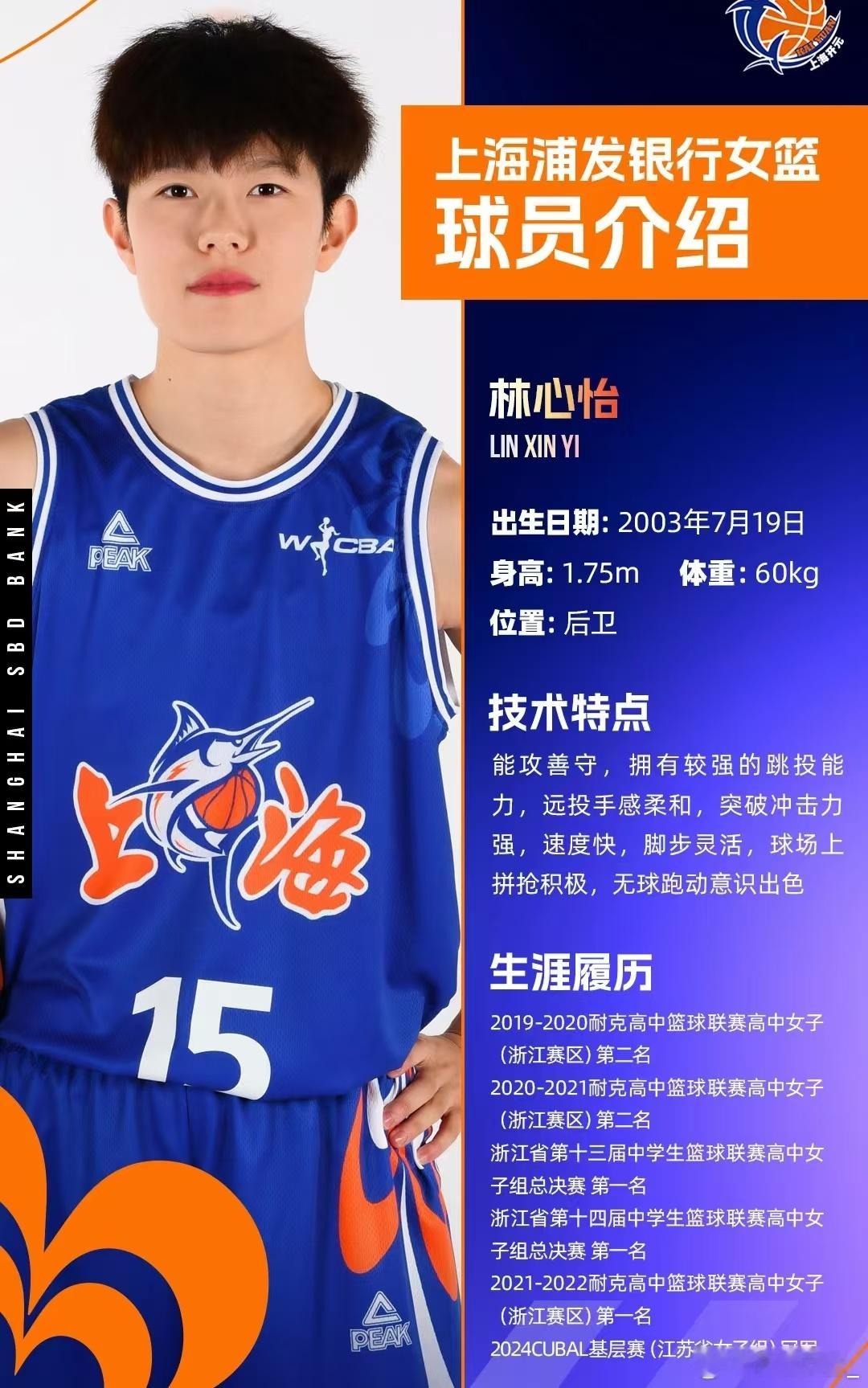【提前进入职业！上海女篮迎来两名大学生球员】刚刚，官宣新赛季阵容名单，两名CUB