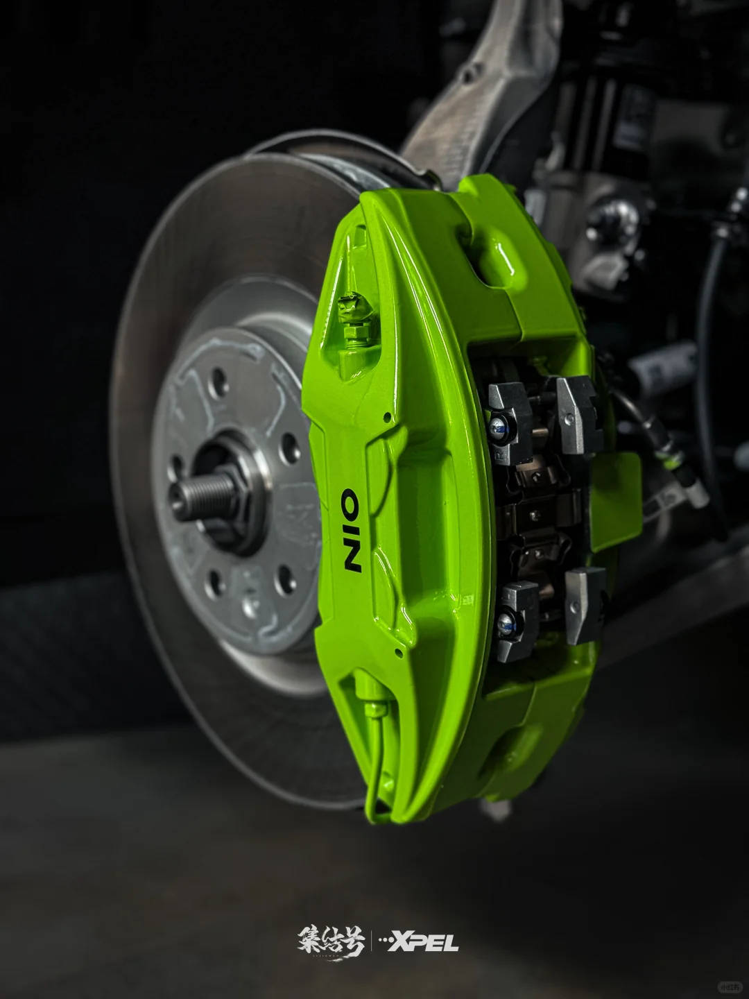 蔚来卡钳可以这样改色，有颜色有颜值