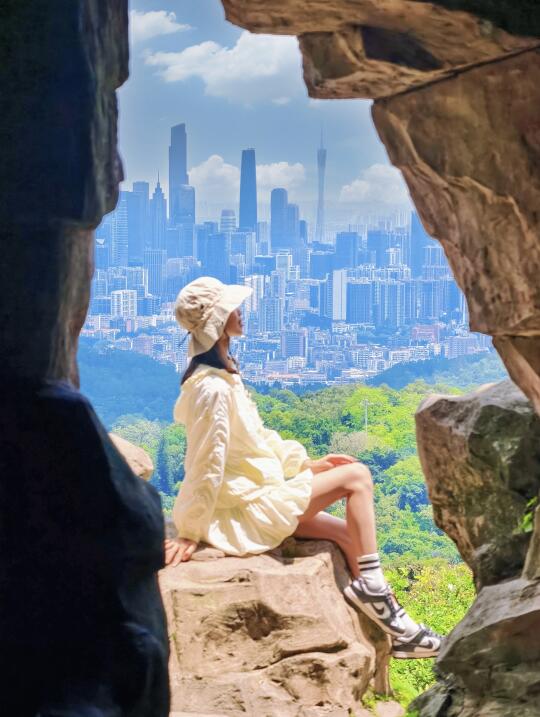真不愧是网友推荐的白云山王炸机位！（超出片