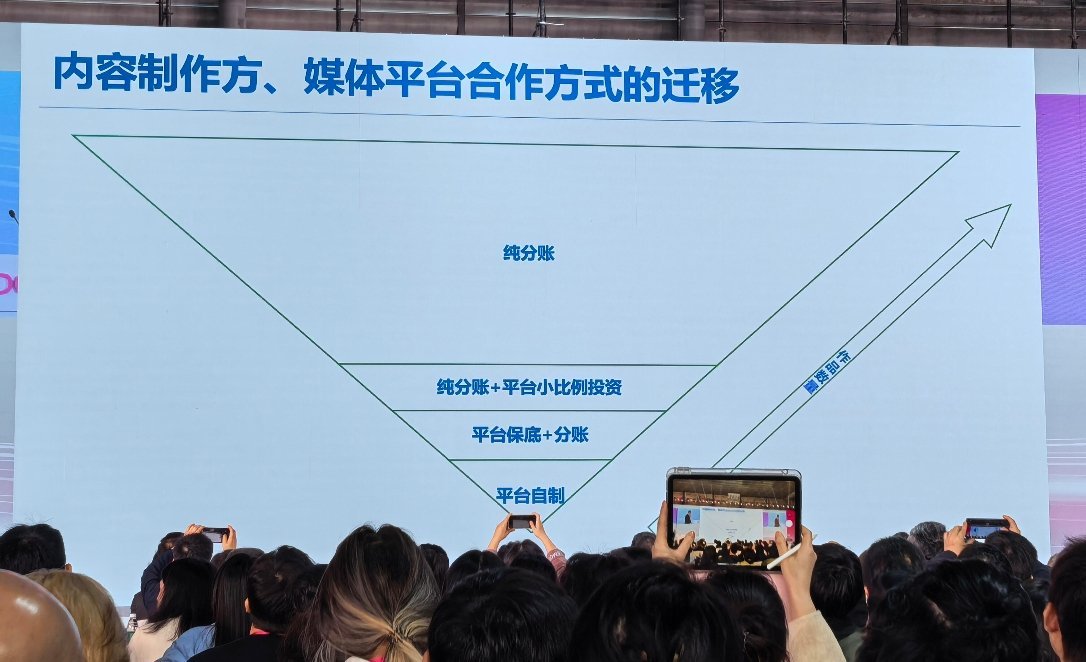 爱奇艺4种电视剧类型：平台自制、平台保底+分账、纯分账+平台小比例投资、纯分账，