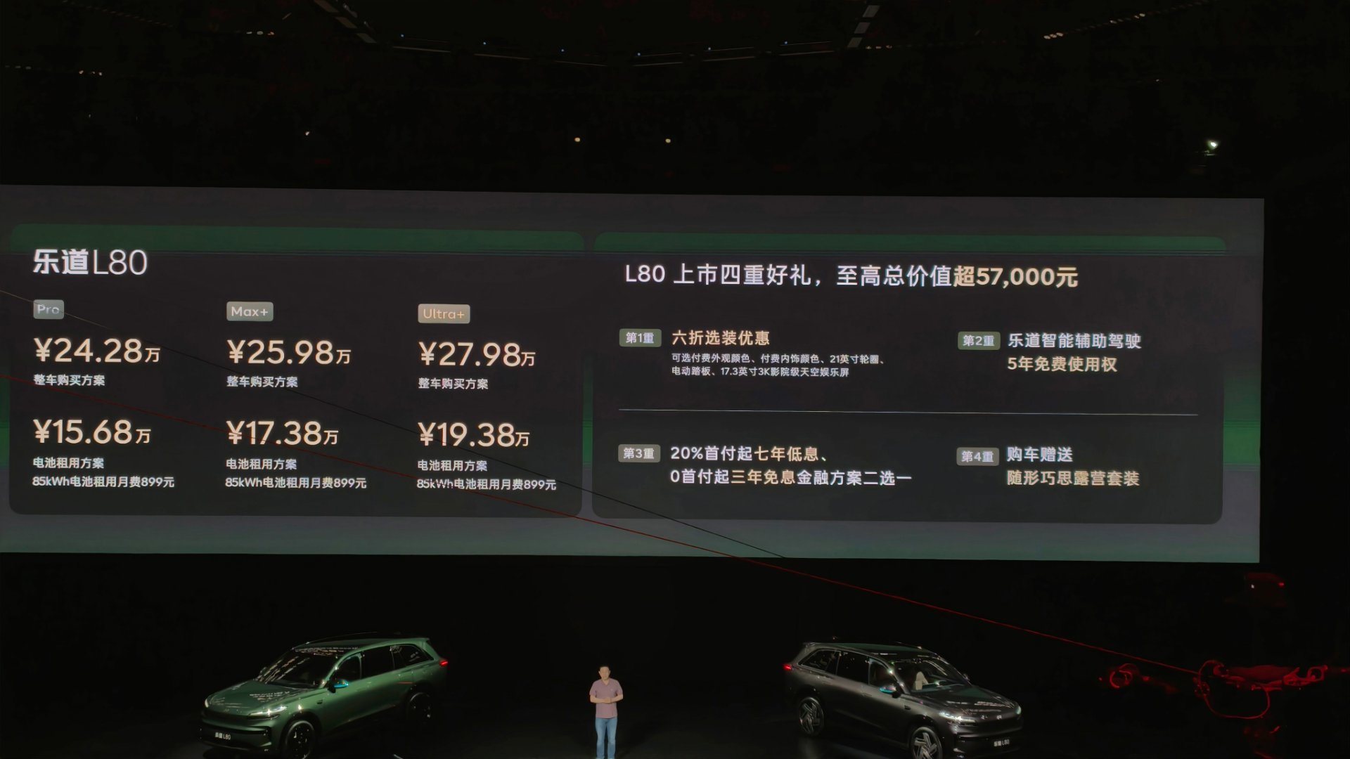 乐道汽车乐道 L80 双舱超级大五座 乐道 L80 乐道 L80 星光营地大五座