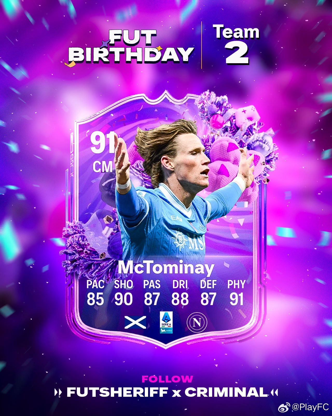 FUT Birthday 第二套阵容确认球员。卡尔沙维、巴斯托尼、吕迪格、麦克托